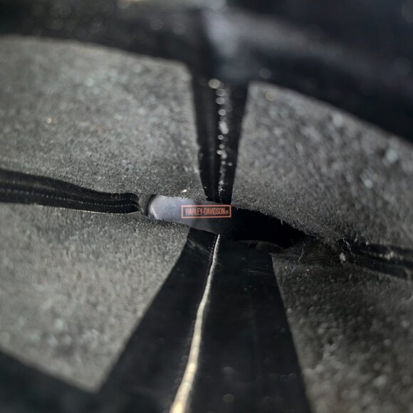 Women's Harley Davidson Tall Leather Boots Wide Leg with Zipper Closure Black - Picture 11 of 13